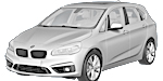 BMW F45 U0436 Fault Code